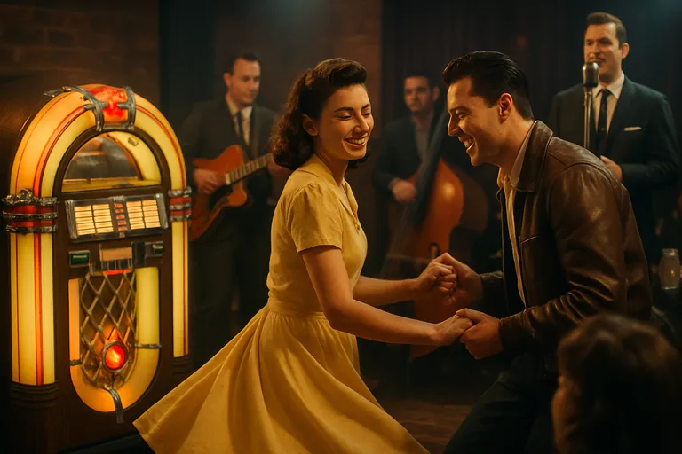 Van jukebox tot dansvloer: de magie van vroege rock-'n-roll, doo-wop en crooners