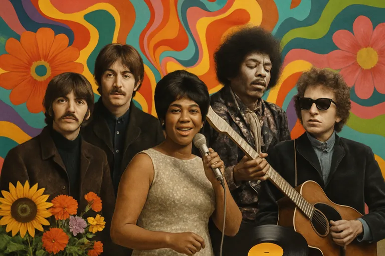 Flowerpower, britse invasie en Motown: de soundtrack die popmuziek voorgoed veranderde